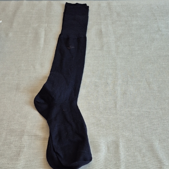 Emporio Armani Navy Blue Dress Socks Premium Accessories - Picture 5 of 5